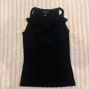 WHVM Black Sleeveless Top small